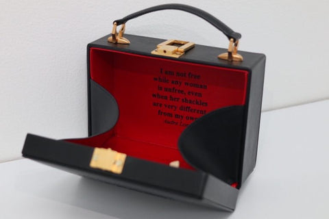 Jaye Moon: Audre Lorde Hand Bag